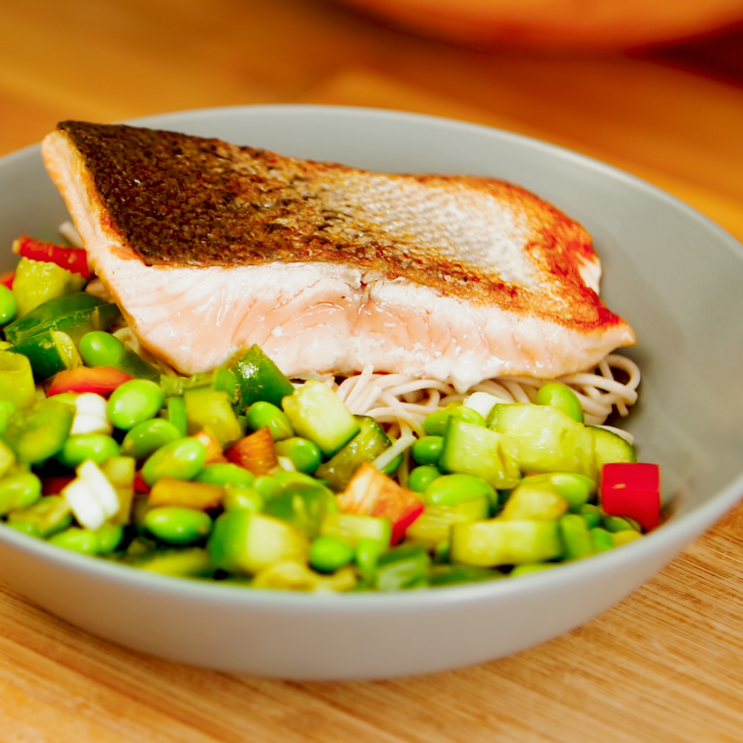 Salmon & Soba