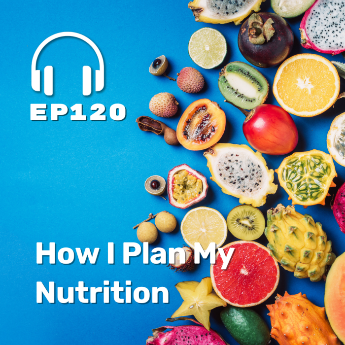 Ep. 120 How I Plan My Nutrition Ep. 120 How I Plan My Nutrition